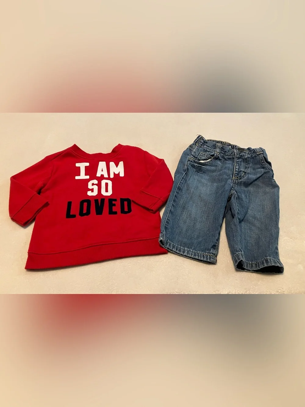 Red Kids Sweatshirt 